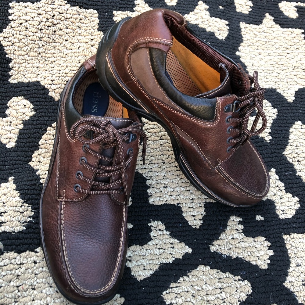 G.H Bass Leather mens shoes size 12 - Picture 2 of 5